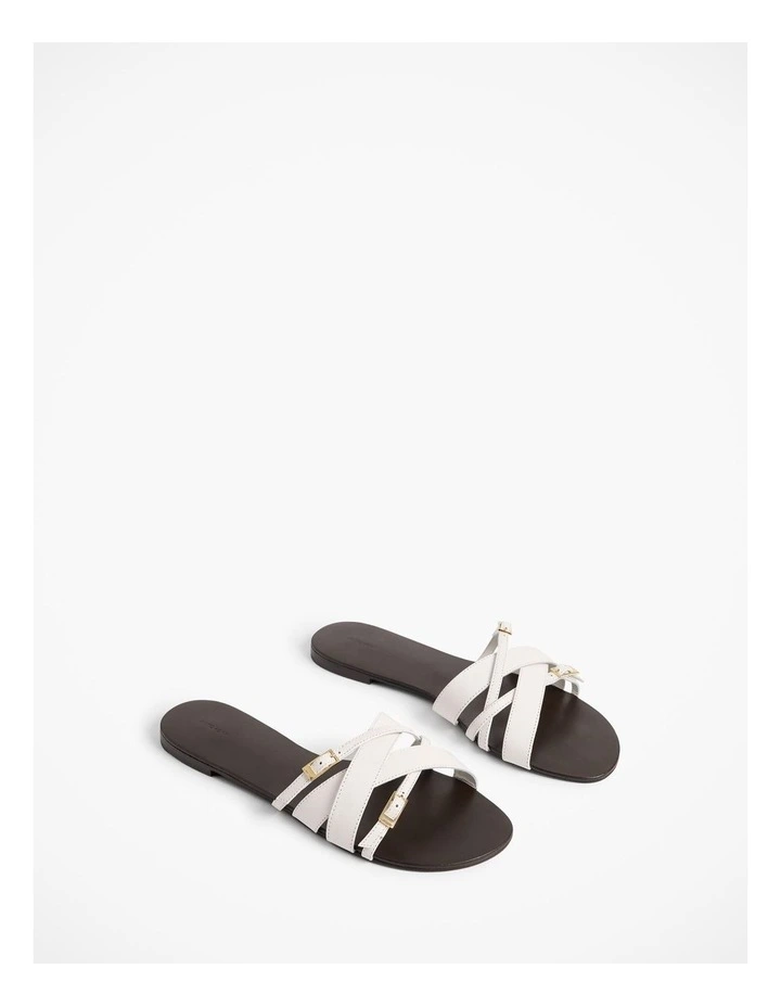 Dion Slide in Fresh White image 3
