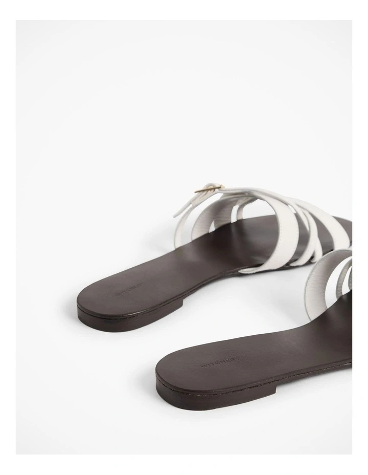 Dion Slide in Fresh White image 5