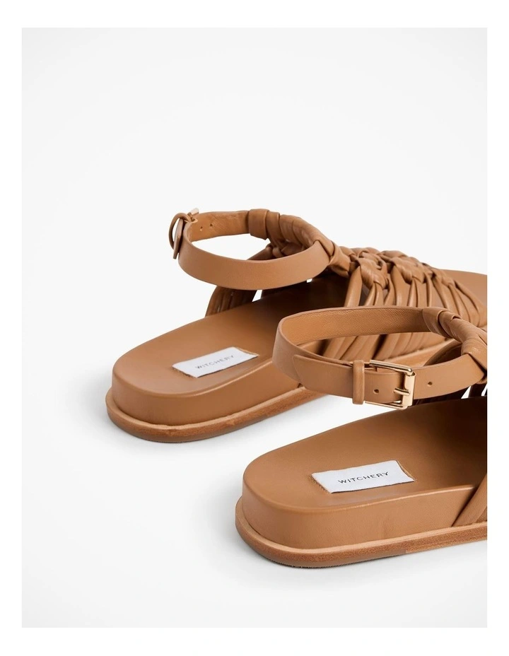 Luna Sandal in Tan image 5