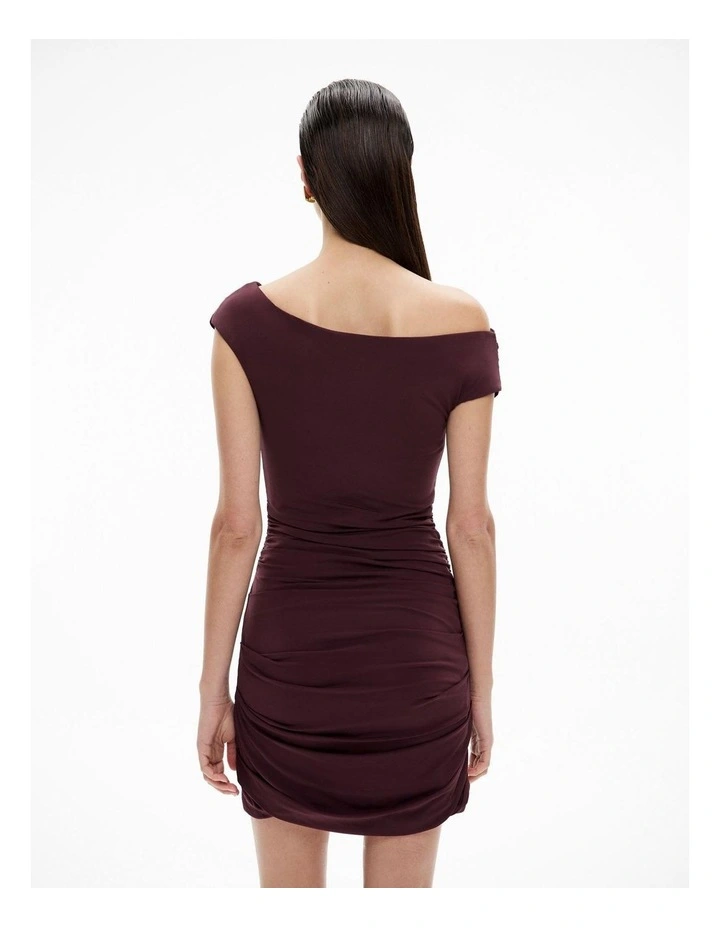 princess polly baby blue dress Aubergine Paisley Stretch Lace Polo Neck Dress – PHILOSOPHY