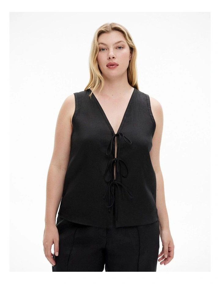 Bow Front Tank in Black image 1