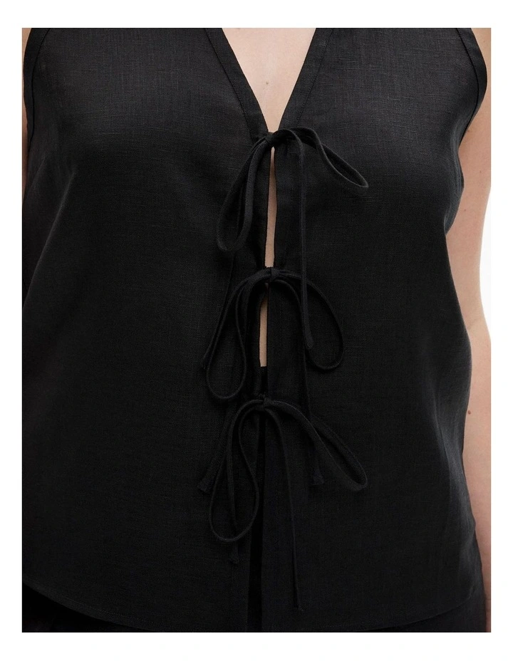 Bow Front Tank in Black image 3