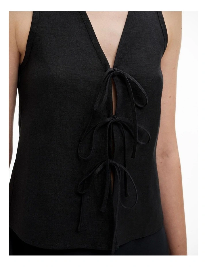 Bow Front Tank in Black image 6