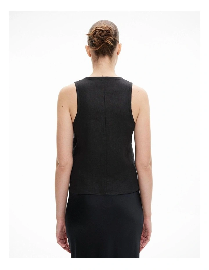 Bow Front Tank in Black image 7