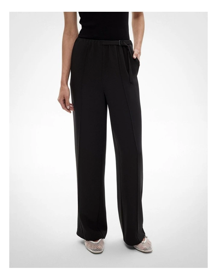 Pull On Pant in Black image 1