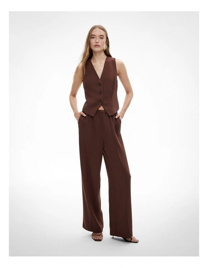 Pull On Pant in Reef Brown image 2