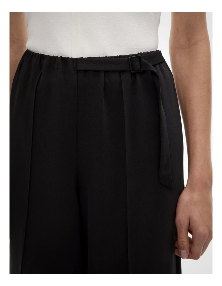 Pull On Short in Black image 3