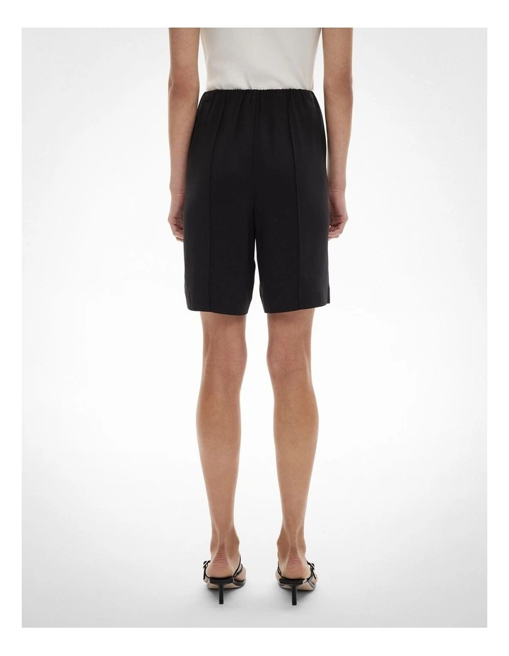 Pull On Short in Black image 4