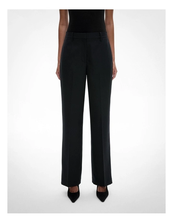 Straight Leg Pant in Black image 1