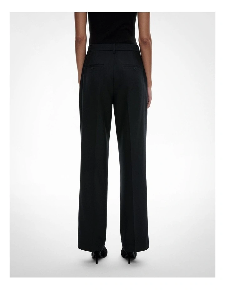 Straight Leg Pant in Black image 2