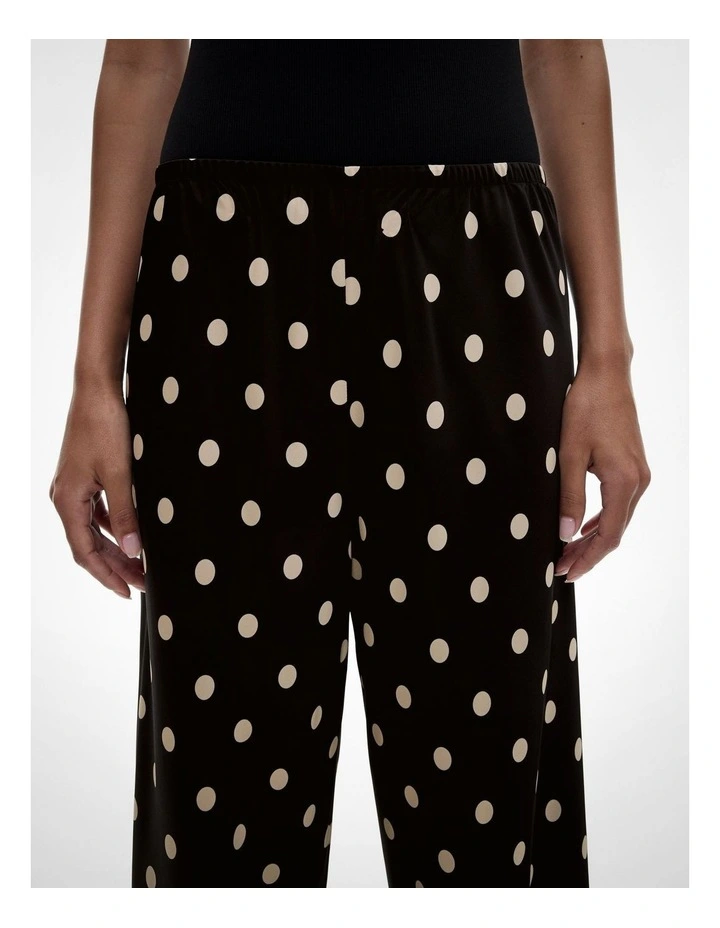 Bias Pull On Pant in Multi Spot image 3