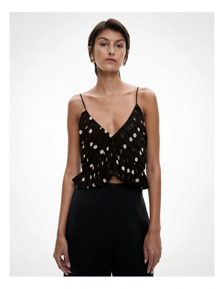 Bubble Cami in Black image 1