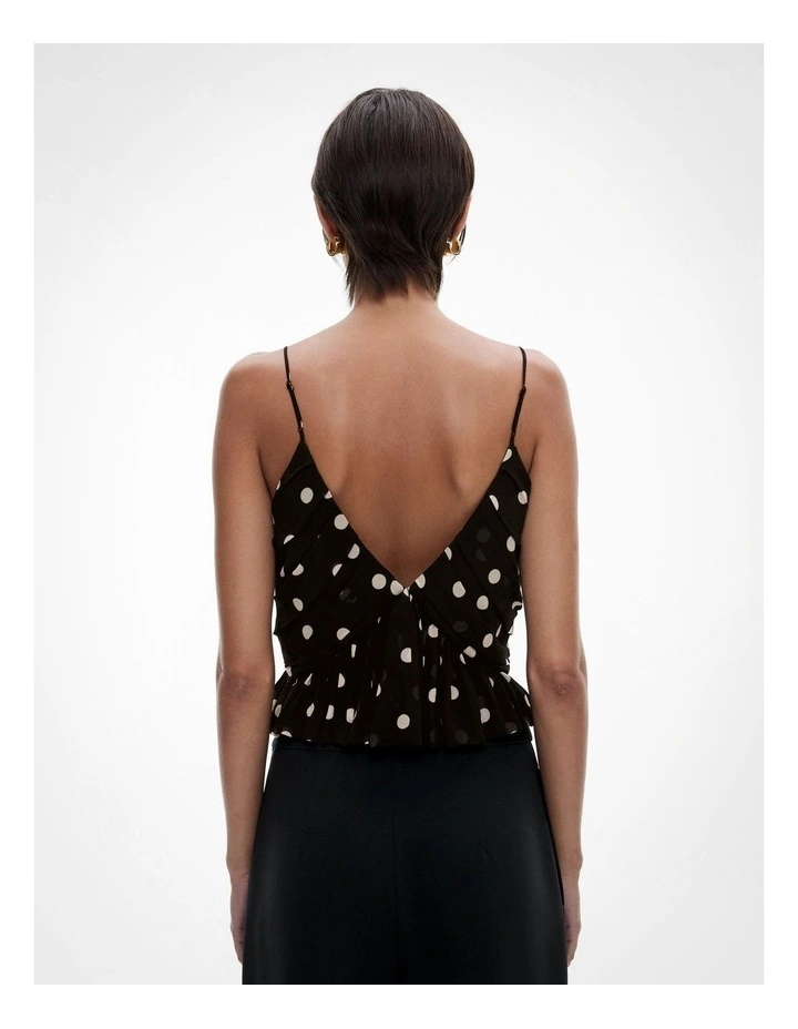 Bubble Cami in Black image 2