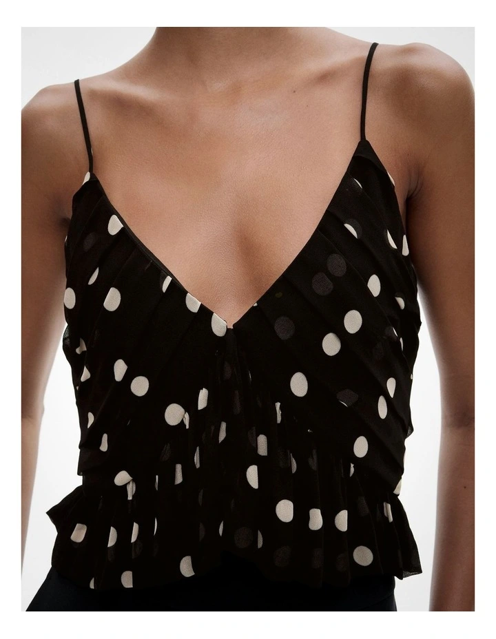 Bubble Cami in Black image 3
