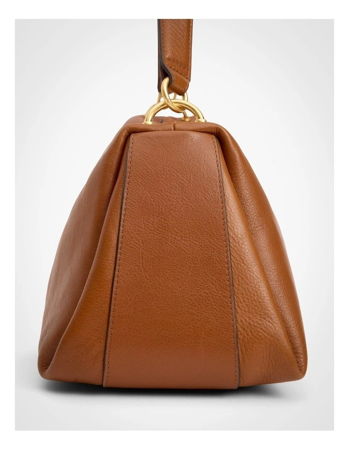 Emilia Shoulder Bag in Tan image 4