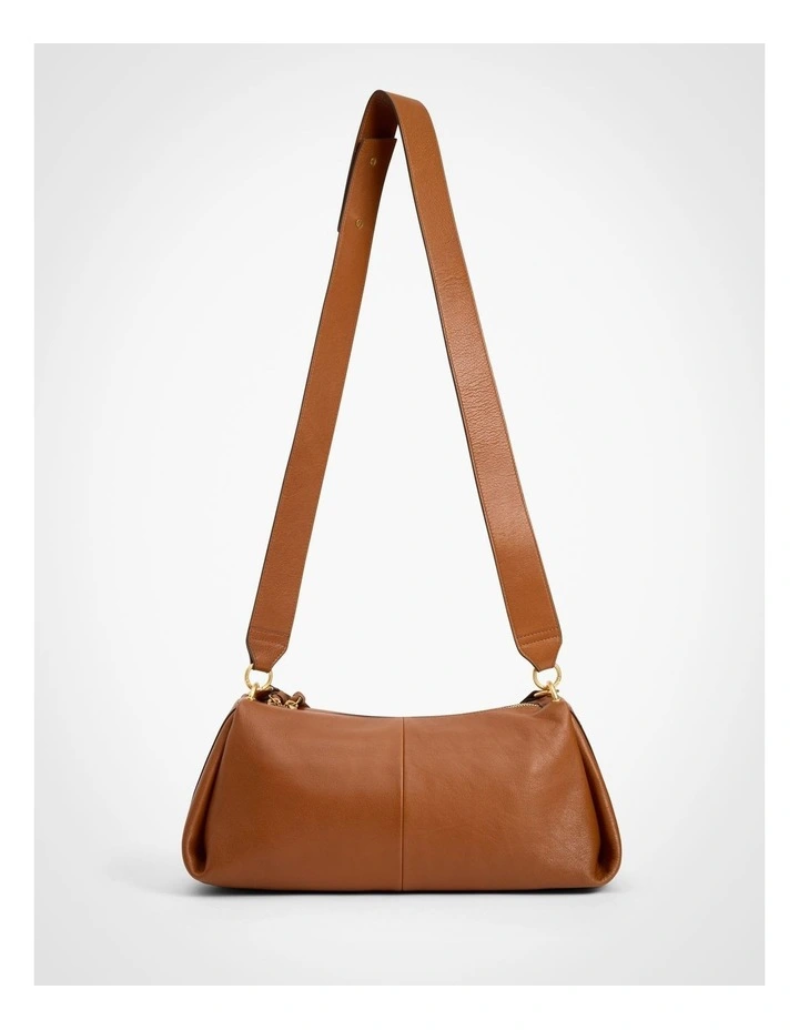 Emilia Shoulder Bag in Tan image 5