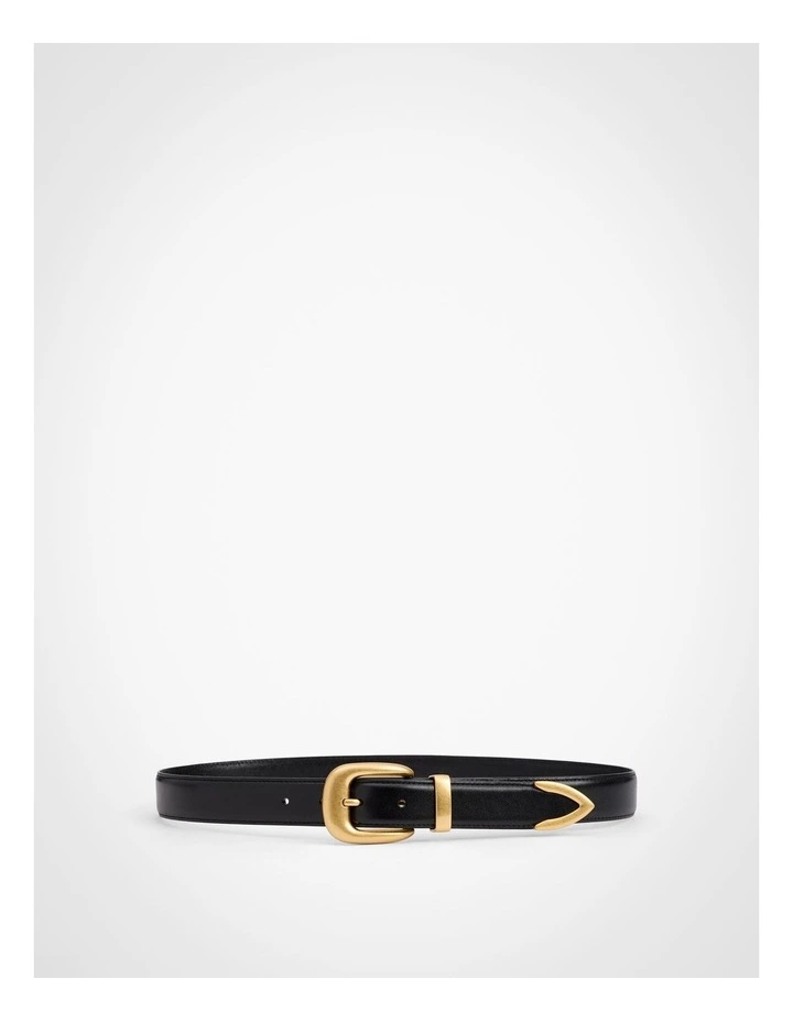 Kacey Belt in Black Gold image 1