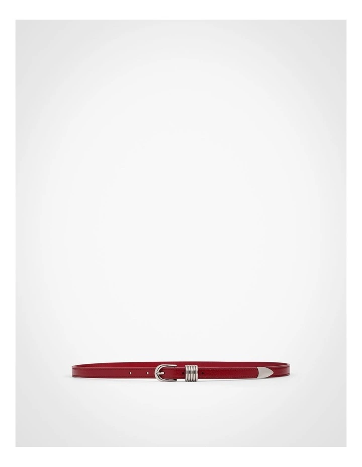 Clarissa Belt in Ruby image 1