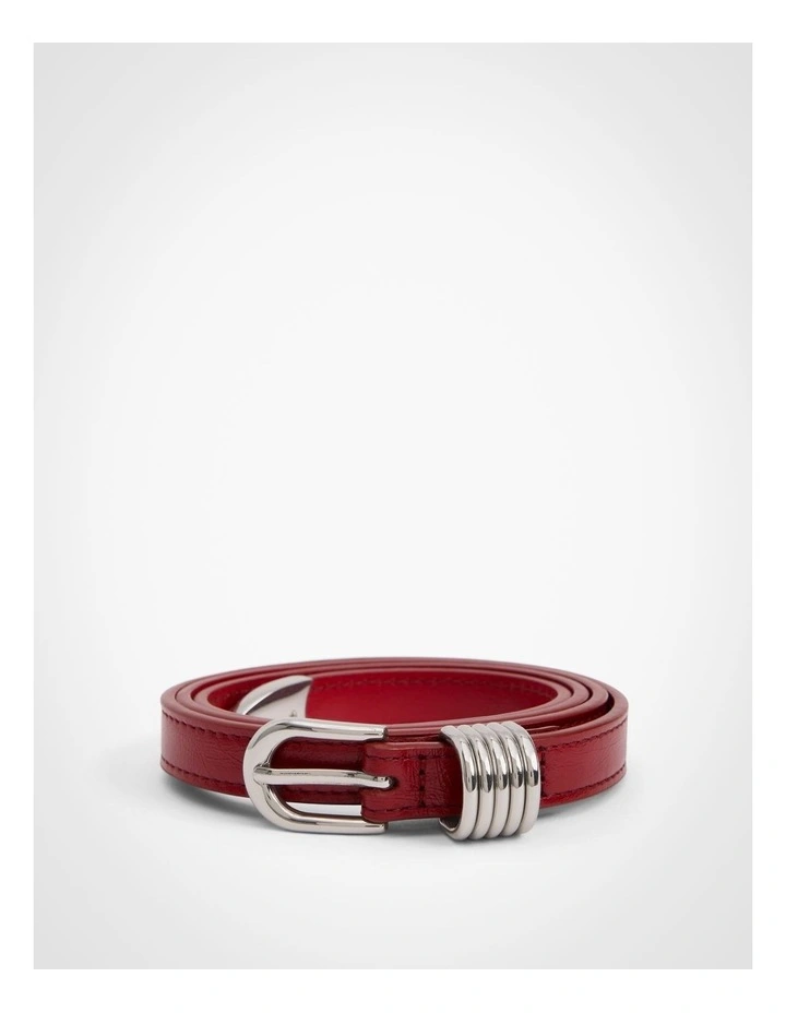 Clarissa Belt in Ruby image 3