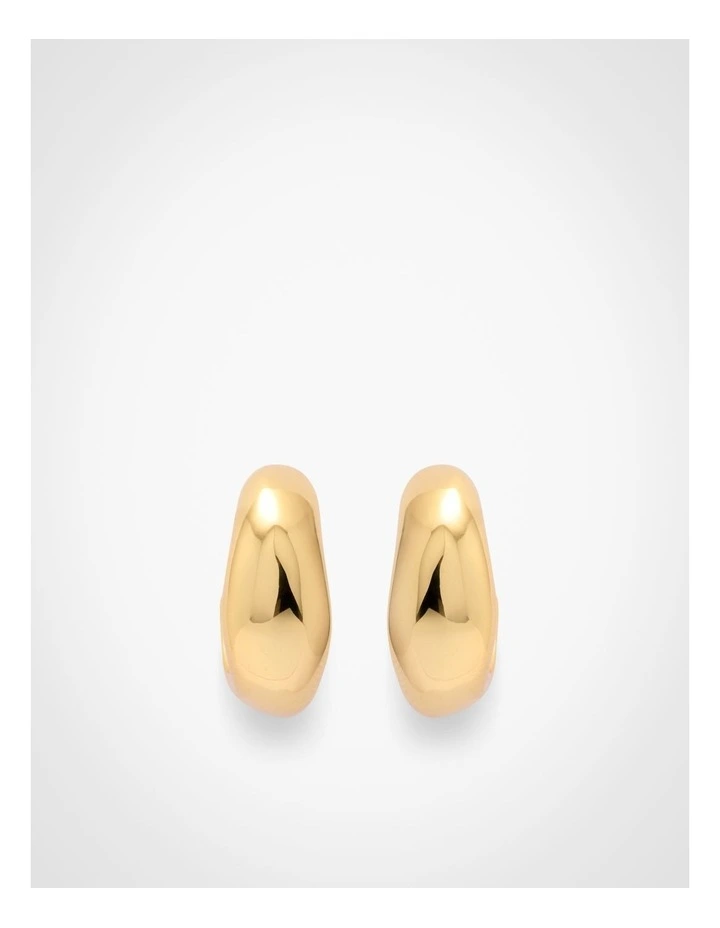 Winnie Small Hoop Earrings in Gold image 1