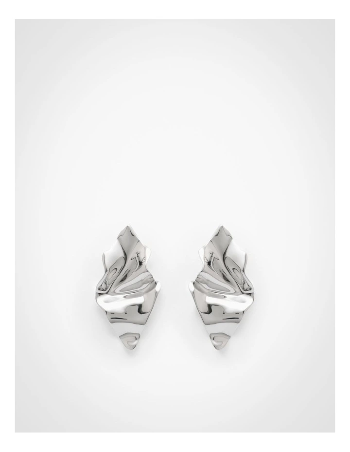 Mina Stud Earrings in Silver image 1