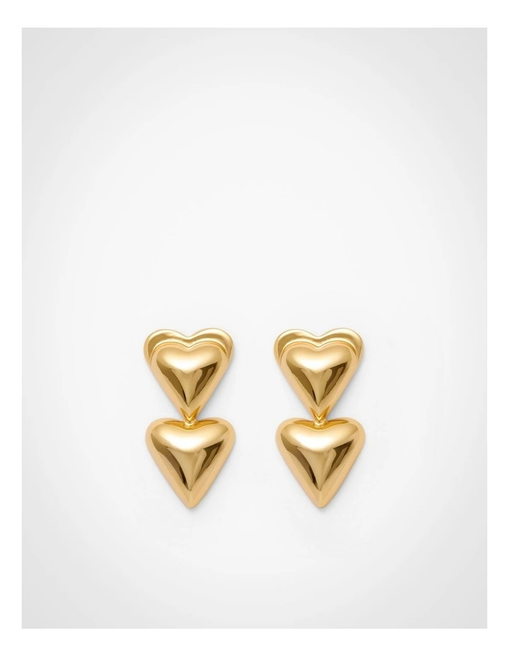 Sutton Drop Earrings in Gold image 1