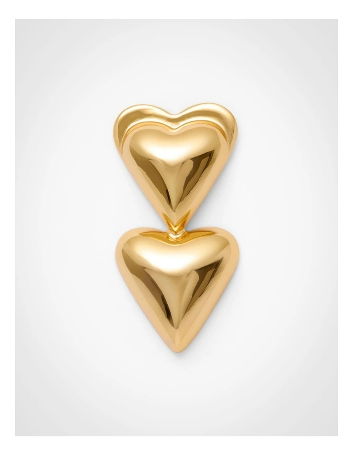Sutton Drop Earrings in Gold image 3