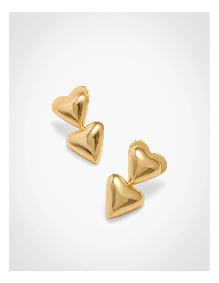 Sutton Drop Earrings in Gold image 4