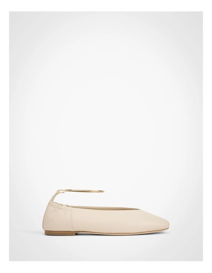 Skylar Ballet Flats in Ecru image 1