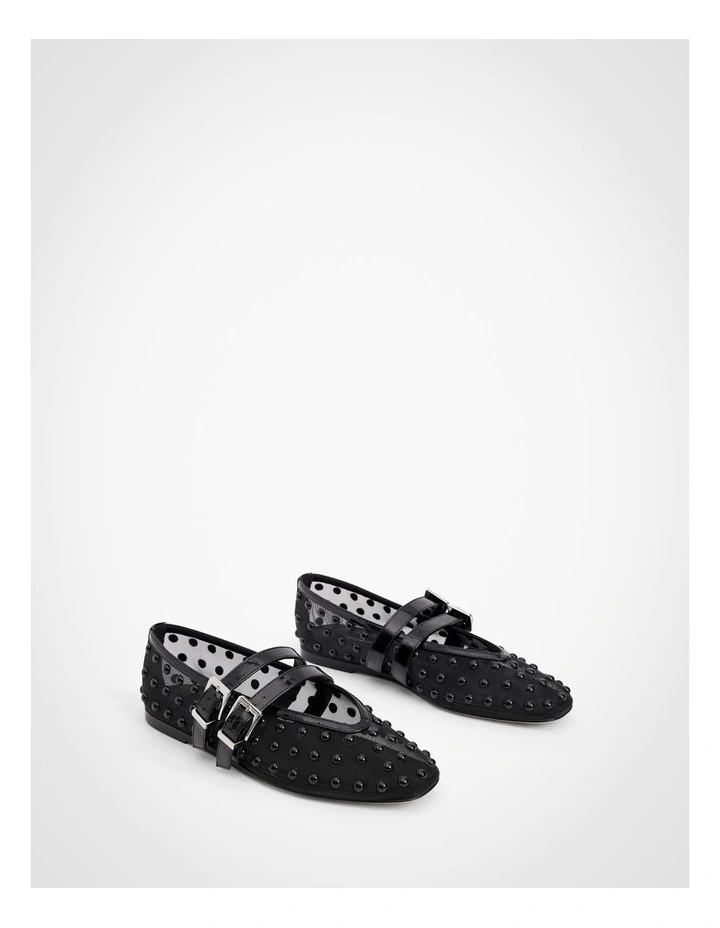 Eloise Flats in Black image 3