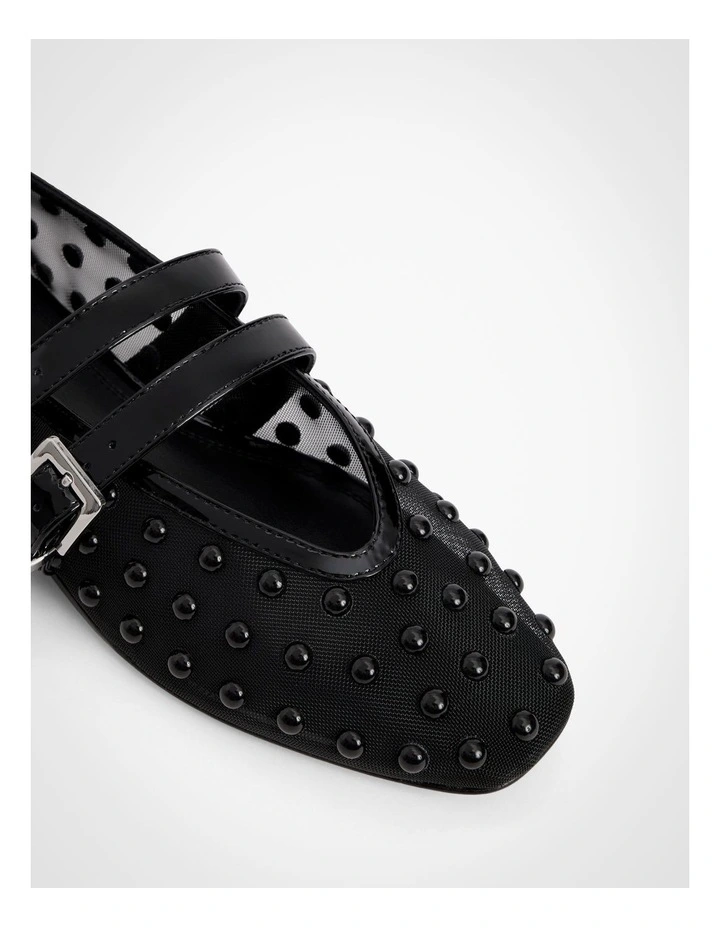 Eloise Flats in Black image 4