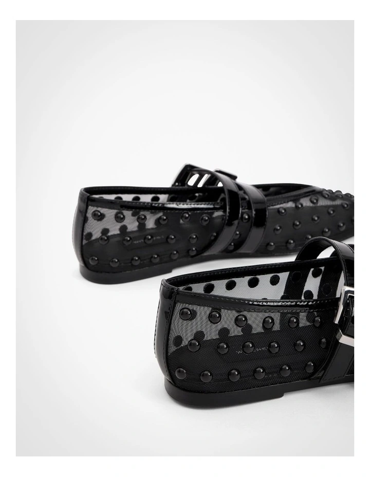 Eloise Flats in Black image 5