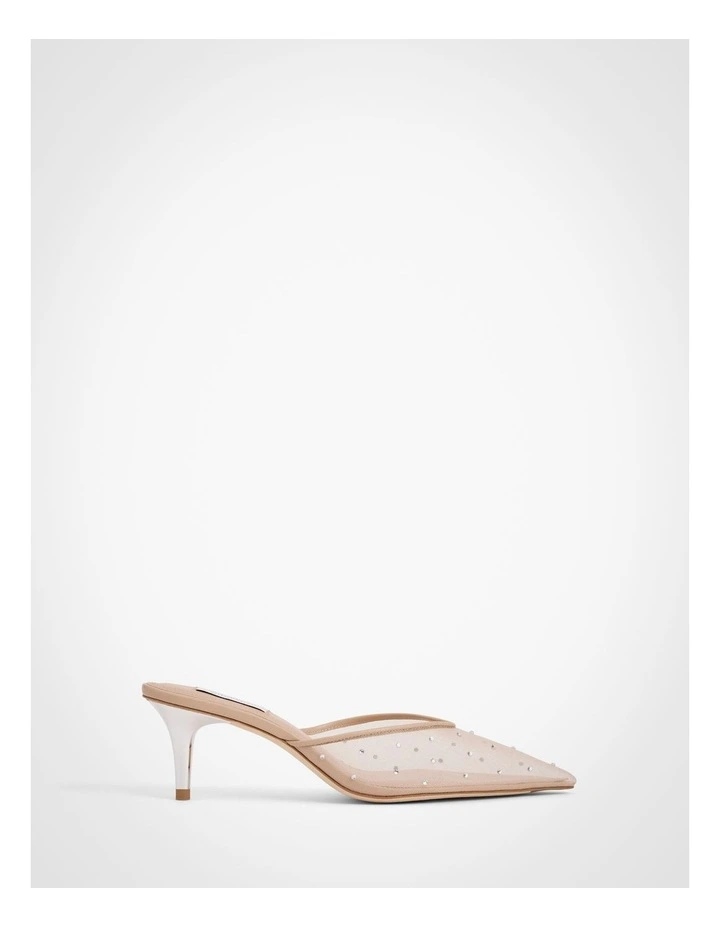 Jasmine Kitten Mules in Praline image 1