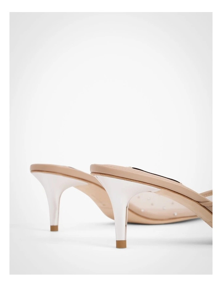 Jasmine Kitten Mules in Praline image 5