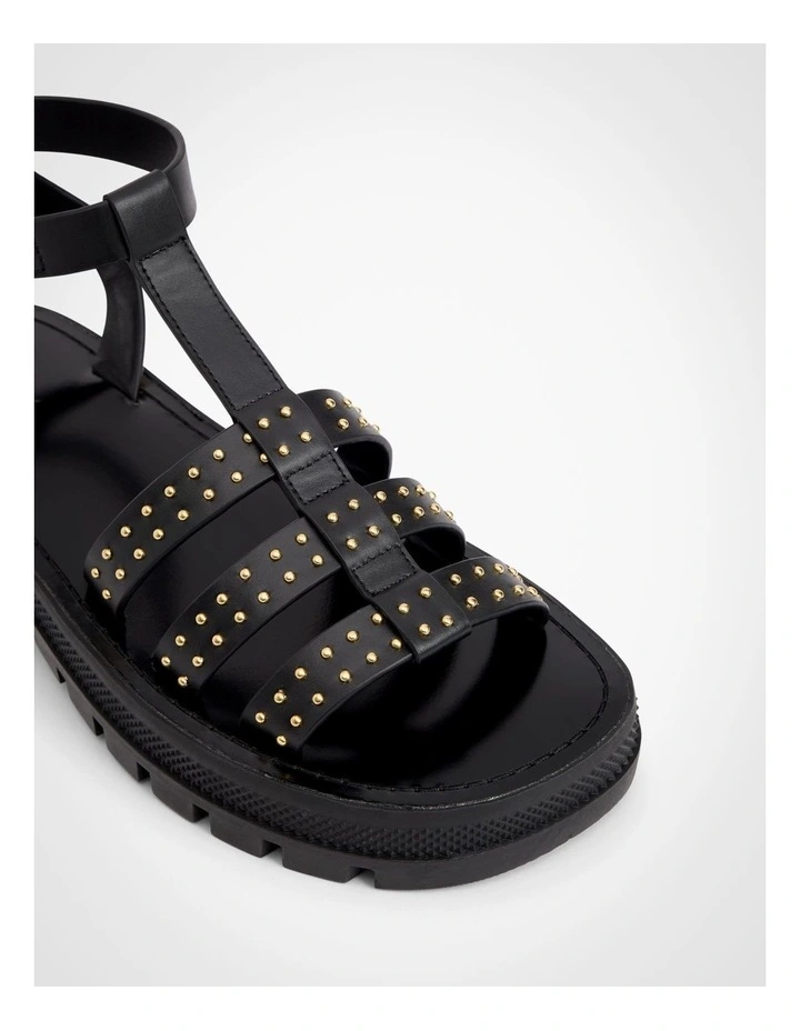 Tegan Sandals in Black image 4