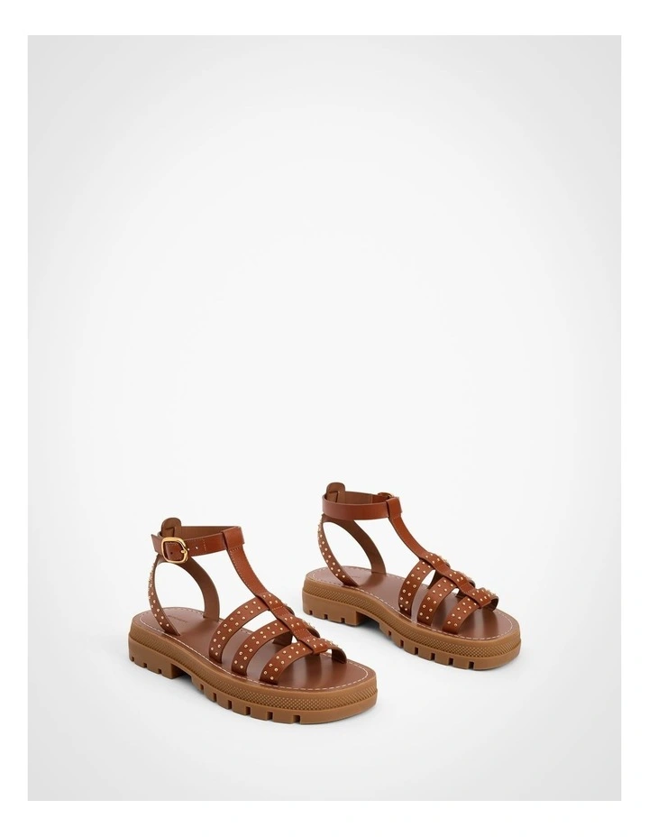 Tegan Sandals in Tan image 3