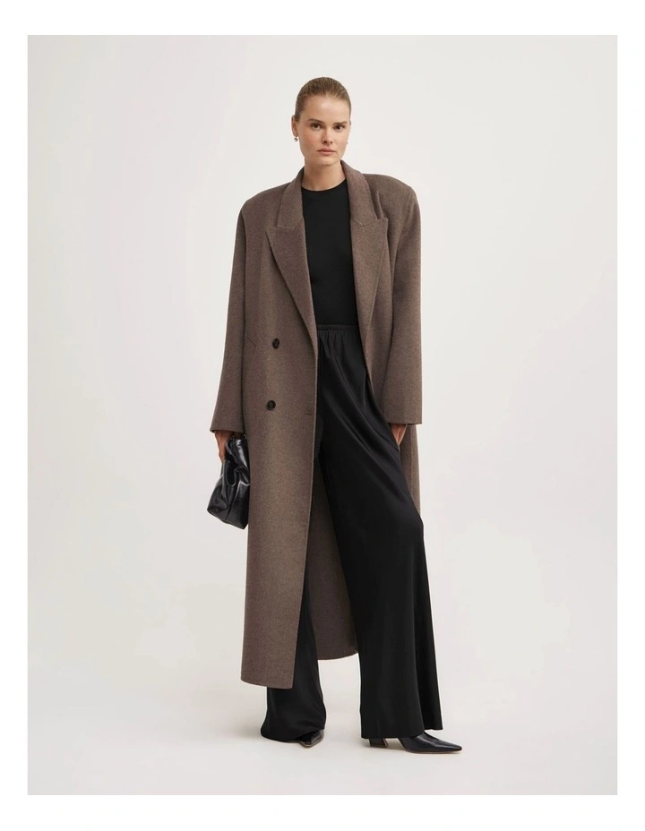 Bias Pull On Pant in Black image 3