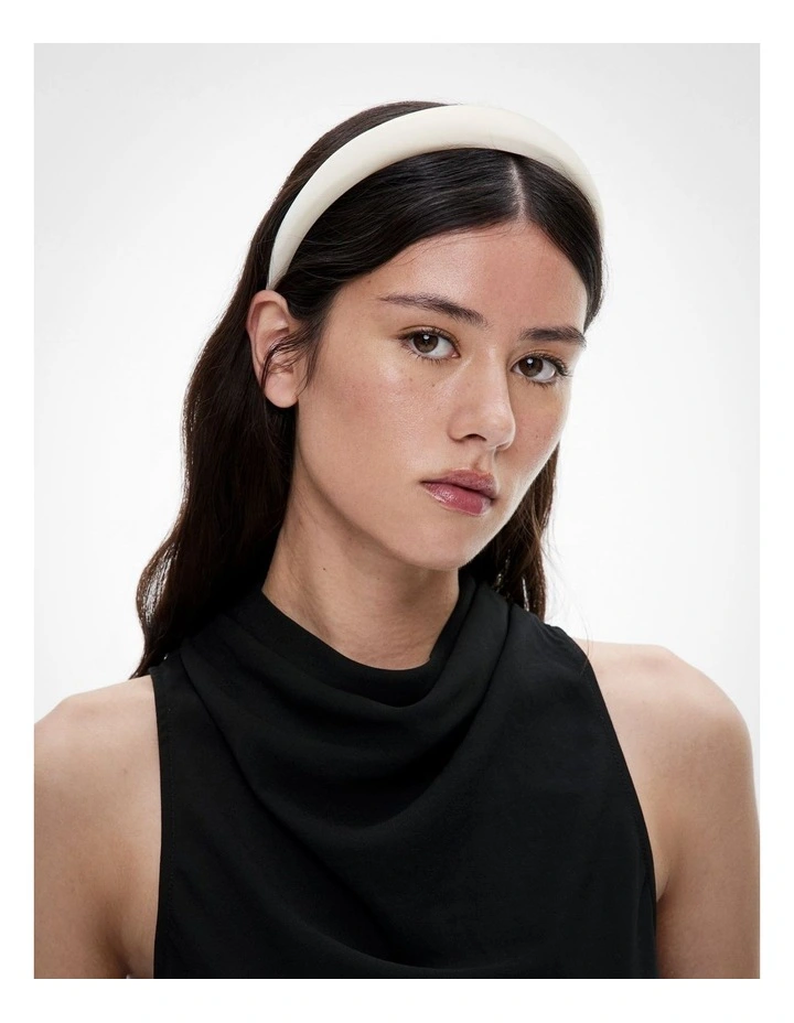 Celeste Headband in Chalk image 2