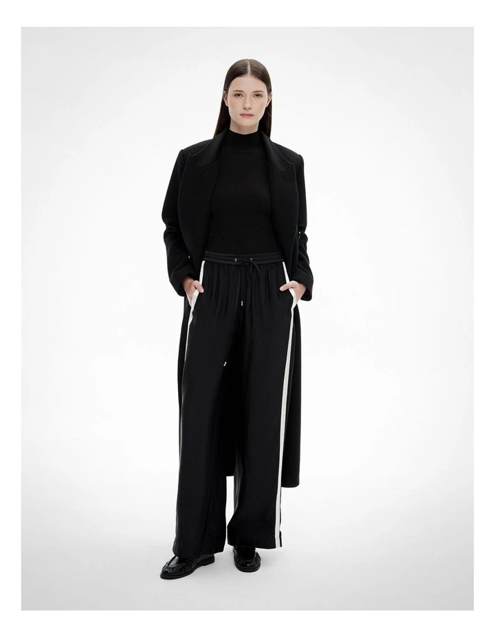 Tailored Track Pants in Black image 2