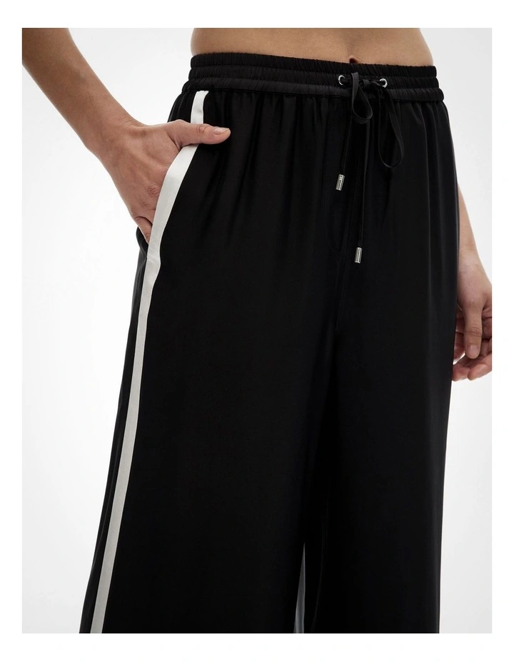Tailored Track Pants in Black image 3