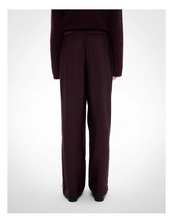 Tailored Track Pants in Plum image 5