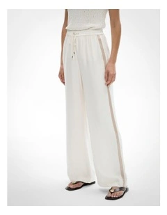 Tailored Track Pants in Chalk