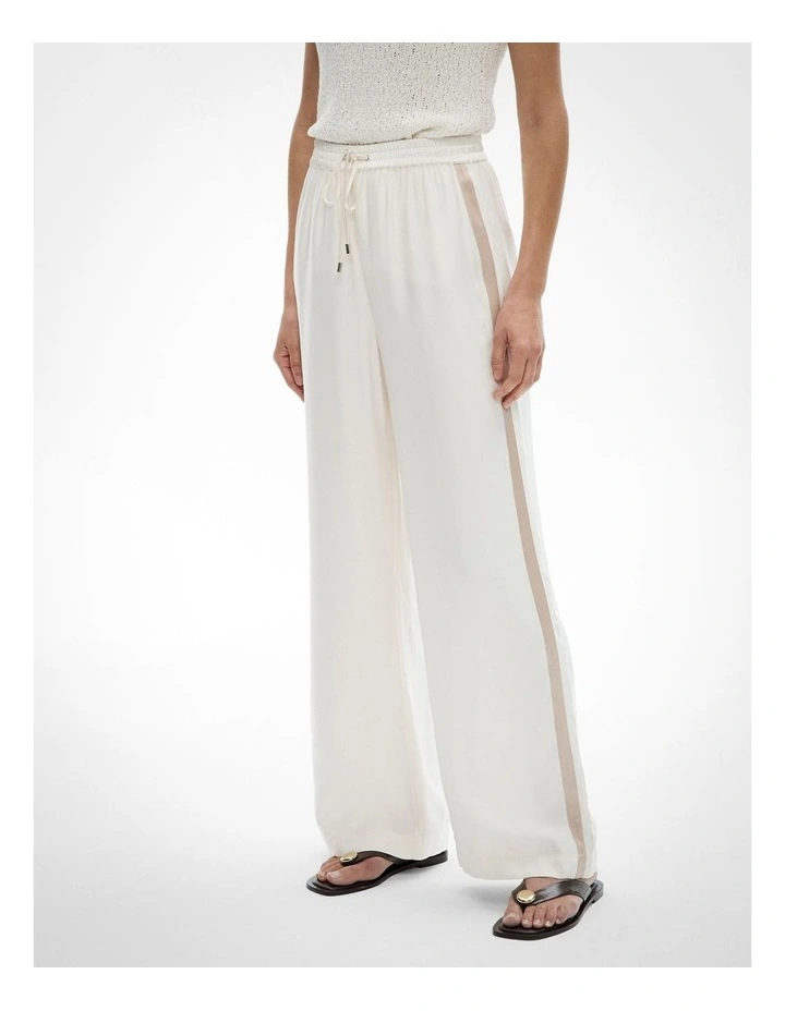 Tailored Track Pants in Chalk image 1