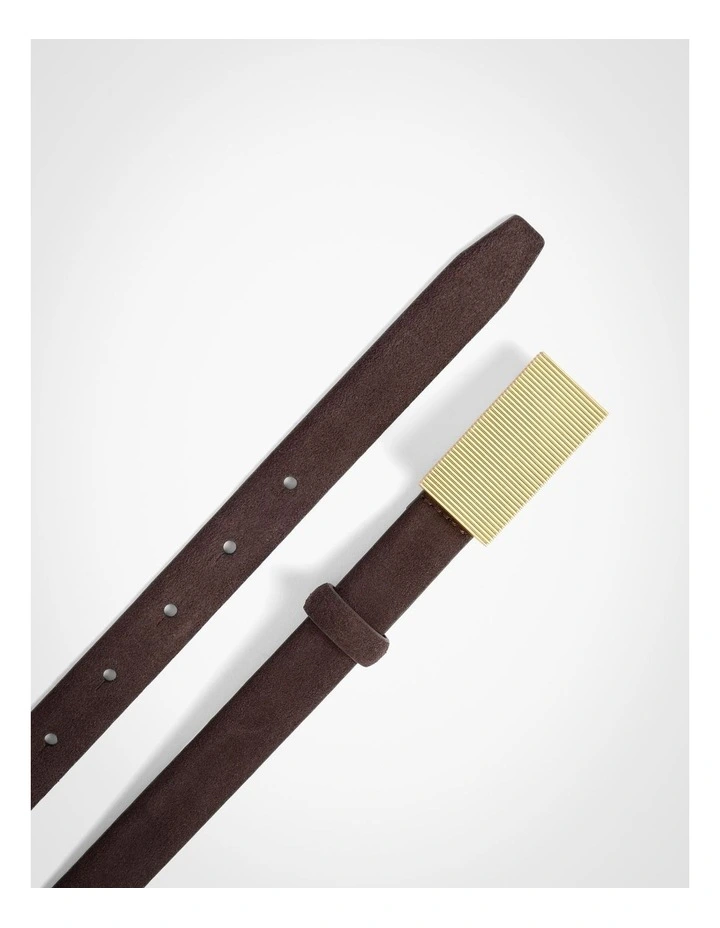 Eliza Belt in Chocolate image 4