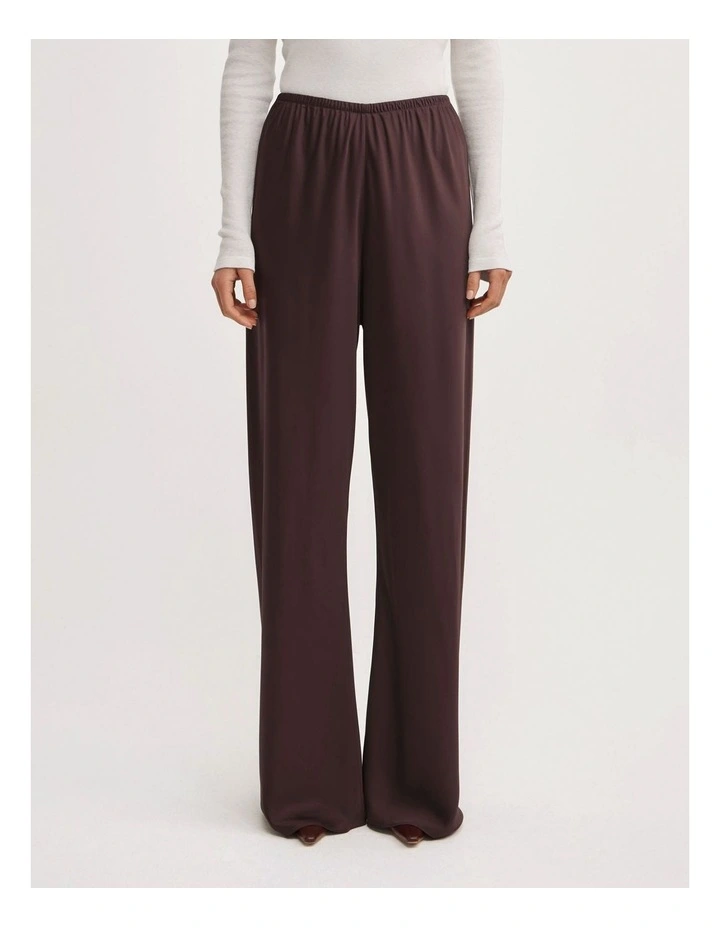 Bias Pull On Pant in Espresso image 2
