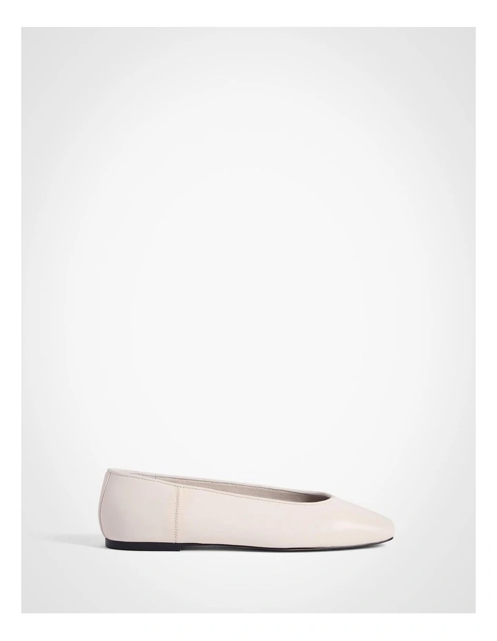 Lydia Ballet Flats in Macadamia image 1