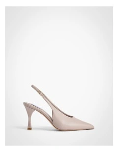Brooke Twist Heels in Pebble