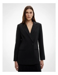 Double Breasted Blazer in Black