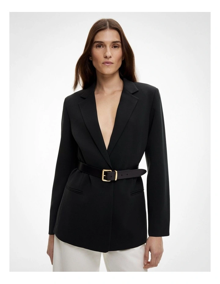 Lola Belt in Black image 2