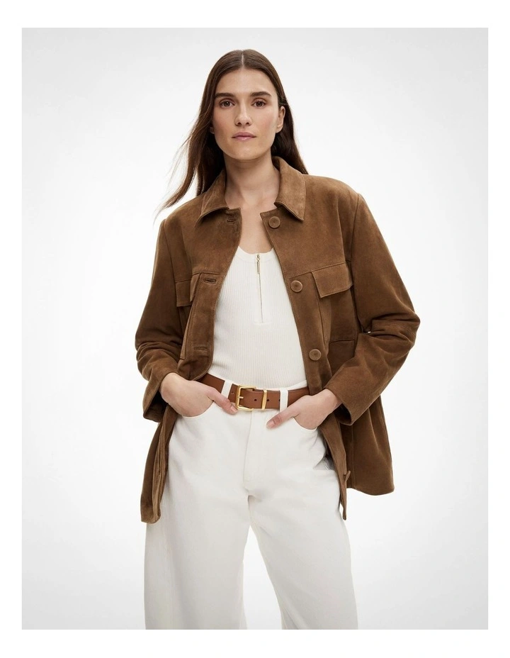 Lola Belt in Cognac image 2